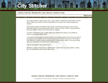 Tablet Screenshot of citystitcher.com